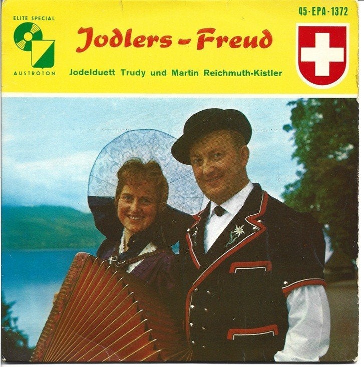 Jodelduett Trudy Und Martin Reichmuth-Kistle, Gebruikt, Verzenden, Wereldmuziek, 7 inch