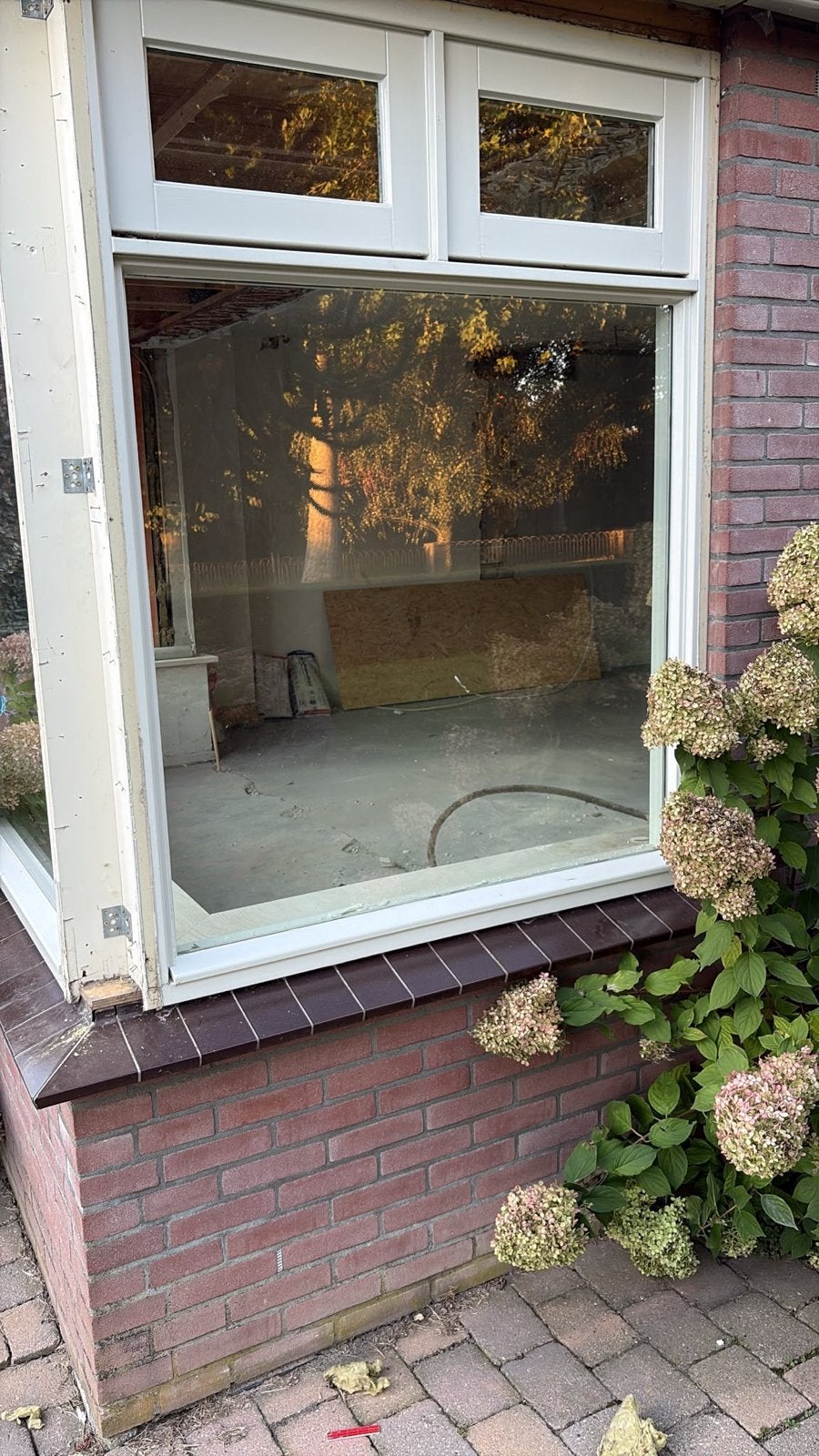Gevelraam met bovenlichten - B133 x H178 cm, Gevelraam of Ruit, Gebruikt, 120 tot 160 cm, 160 cm of meer