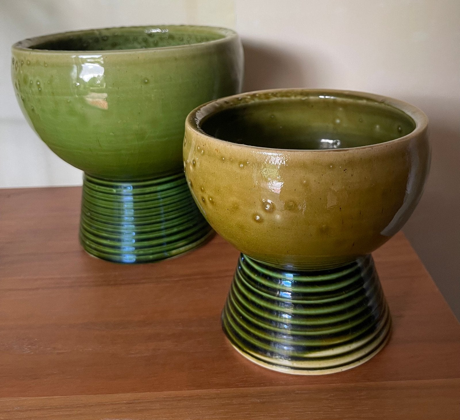 2 x bloempot Adco vintage ‘60 ‘70, Antiek en Kunst, Antiek | Keramiek en Aardewerk, Ophalen