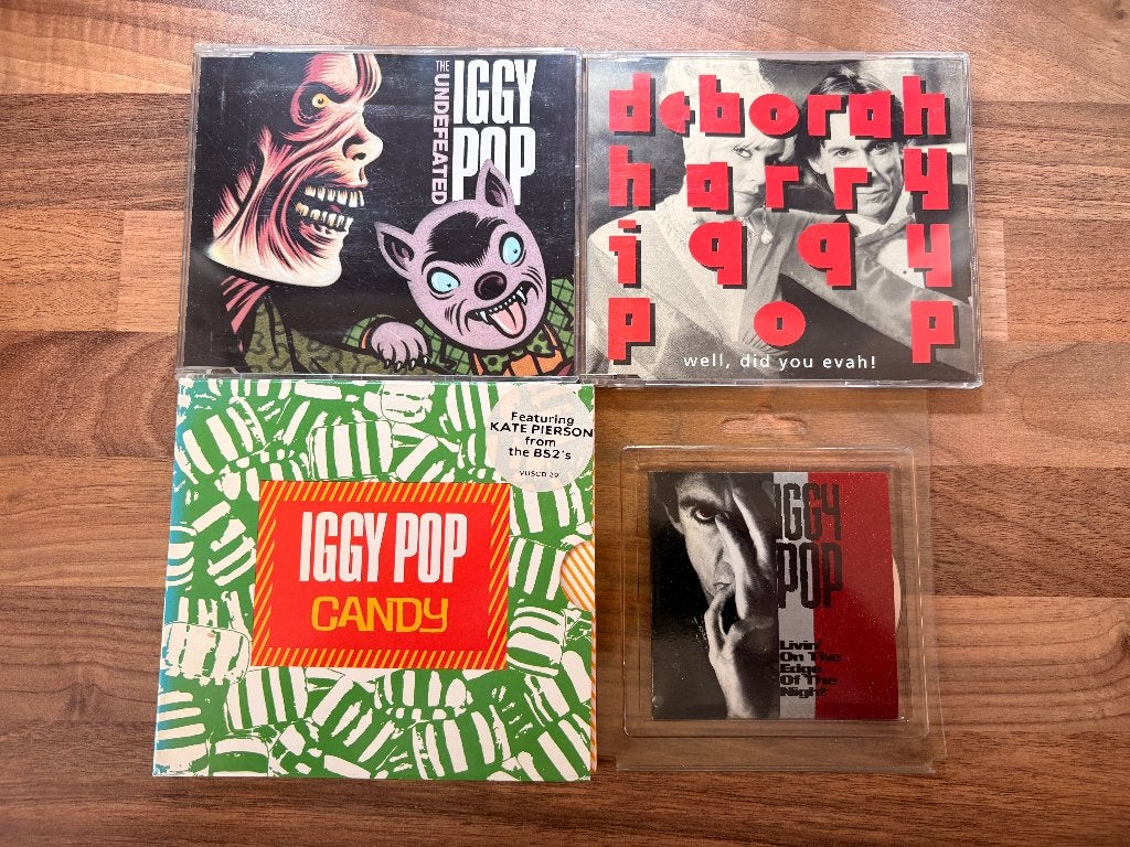 Iggy Pop CD Singles (9 stuks) vanaf 3,-, Ophalen of Verzenden, Zo goed als nieuw, Pop