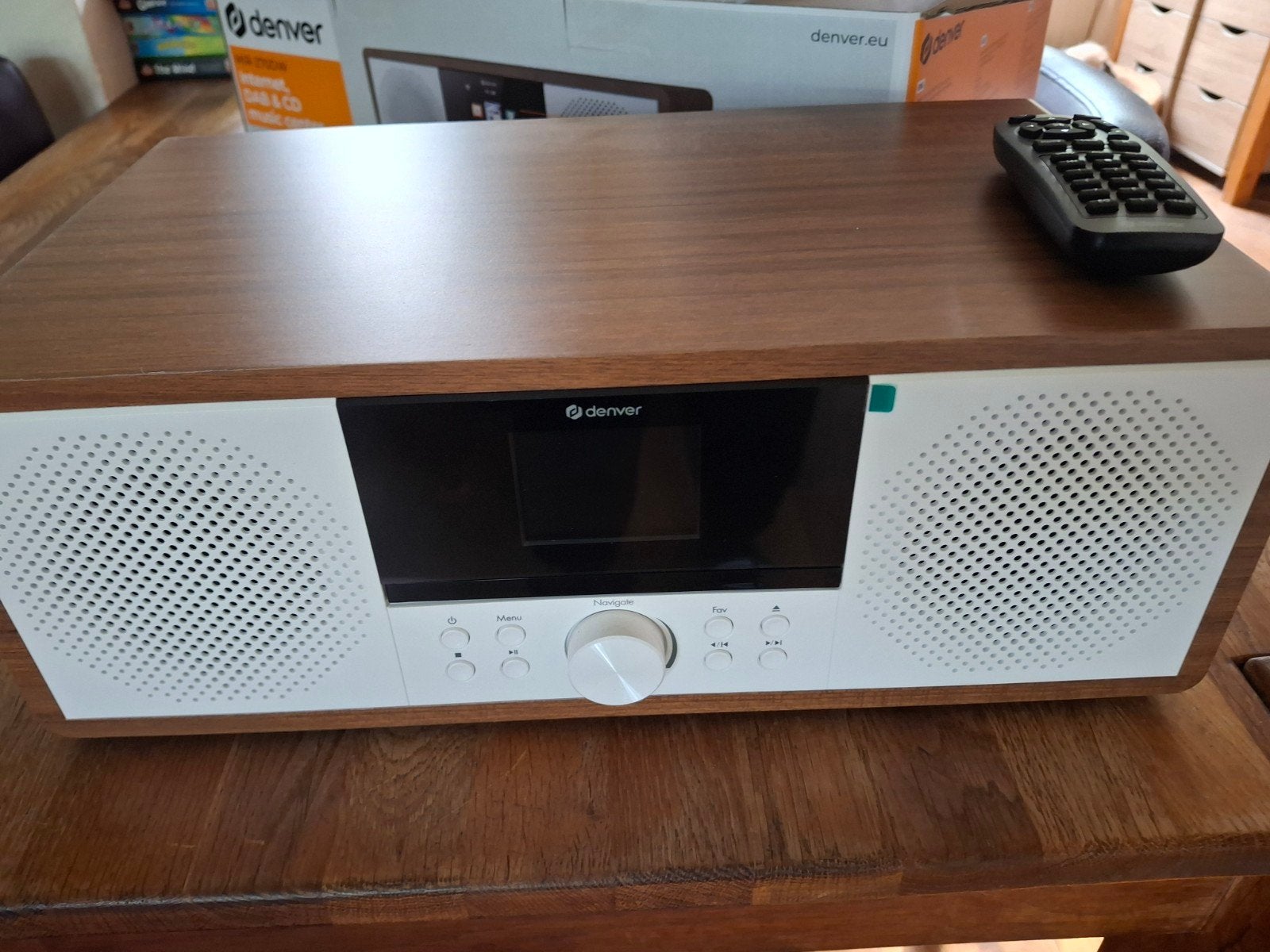 Denver radio/cd speler met Bluetooth Zgan, Audio, Tv en Foto, Radio's, Ophalen of Verzenden, Zo goed als nieuw