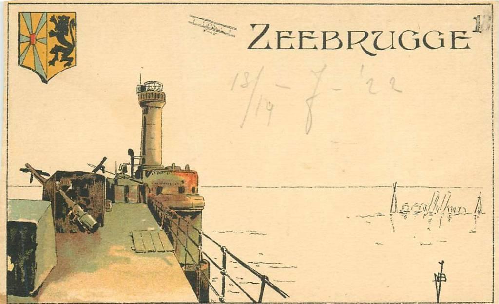 381-411-015 Zeebrugge, Verzenden, Voor 1920, Overig Europa