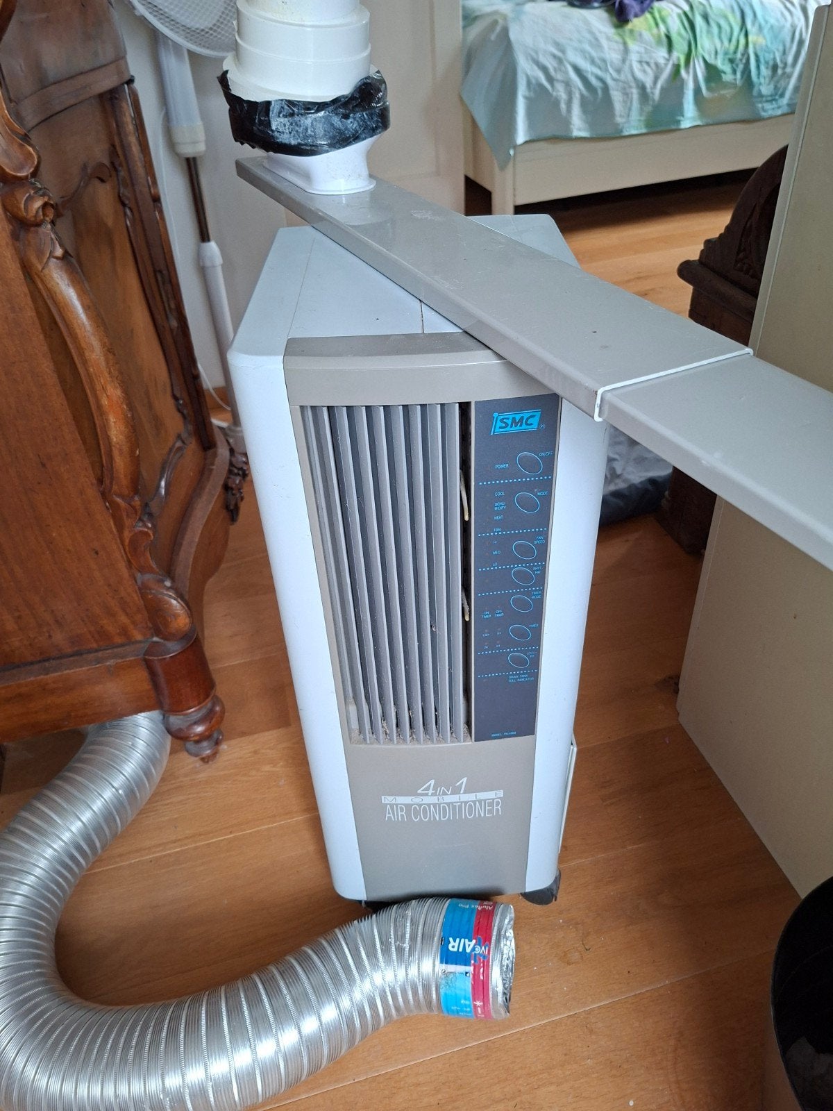 AIRCOOLER 4 IN 1, Ophalen, Mobiele airco, Minder dan 60 m³, 3 snelheden of meer