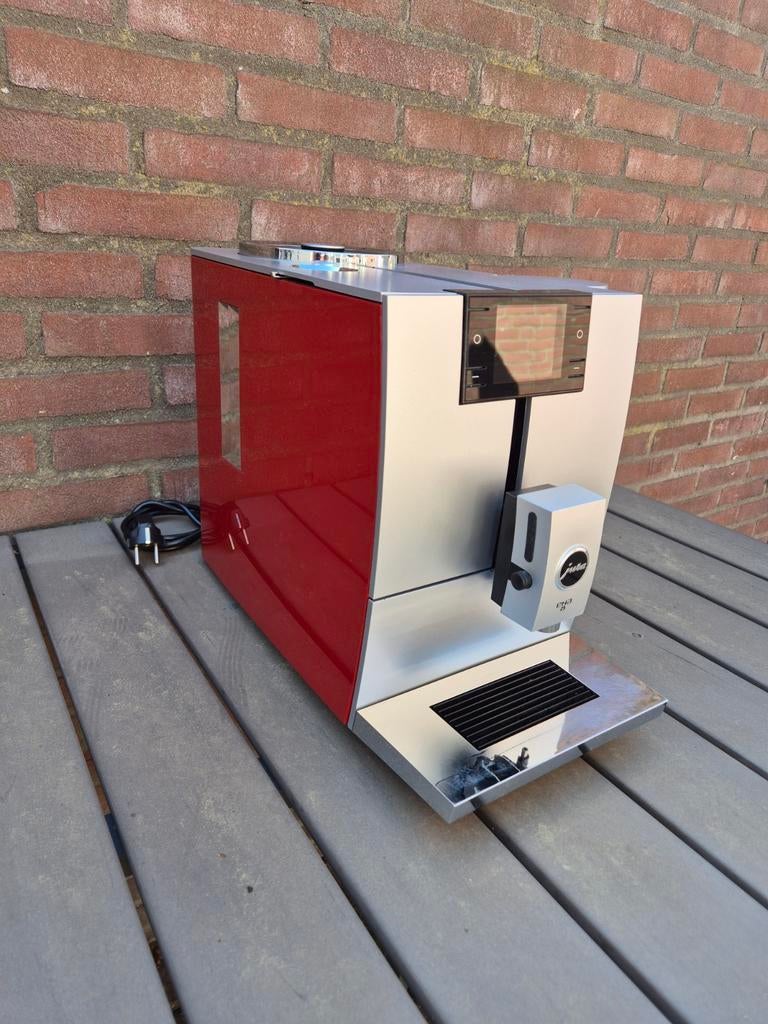 Jura ENA8 espresso machine rood, Witgoed en Apparatuur, Koffiezetapparaten, Gemalen koffie, Afneembaar waterreservoir, Espresso apparaat