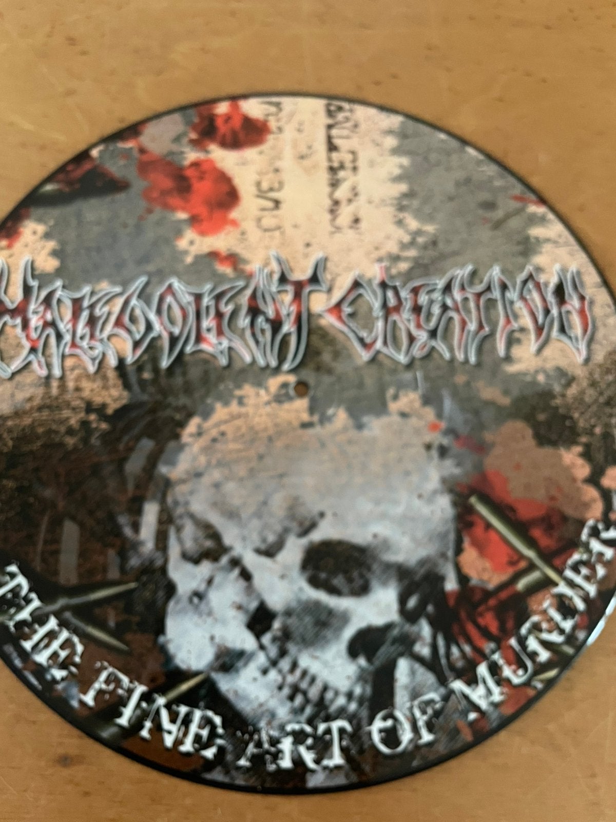 Malevolent creation - the fine art of murder pdisc, Ophalen of Verzenden, Zo goed als nieuw