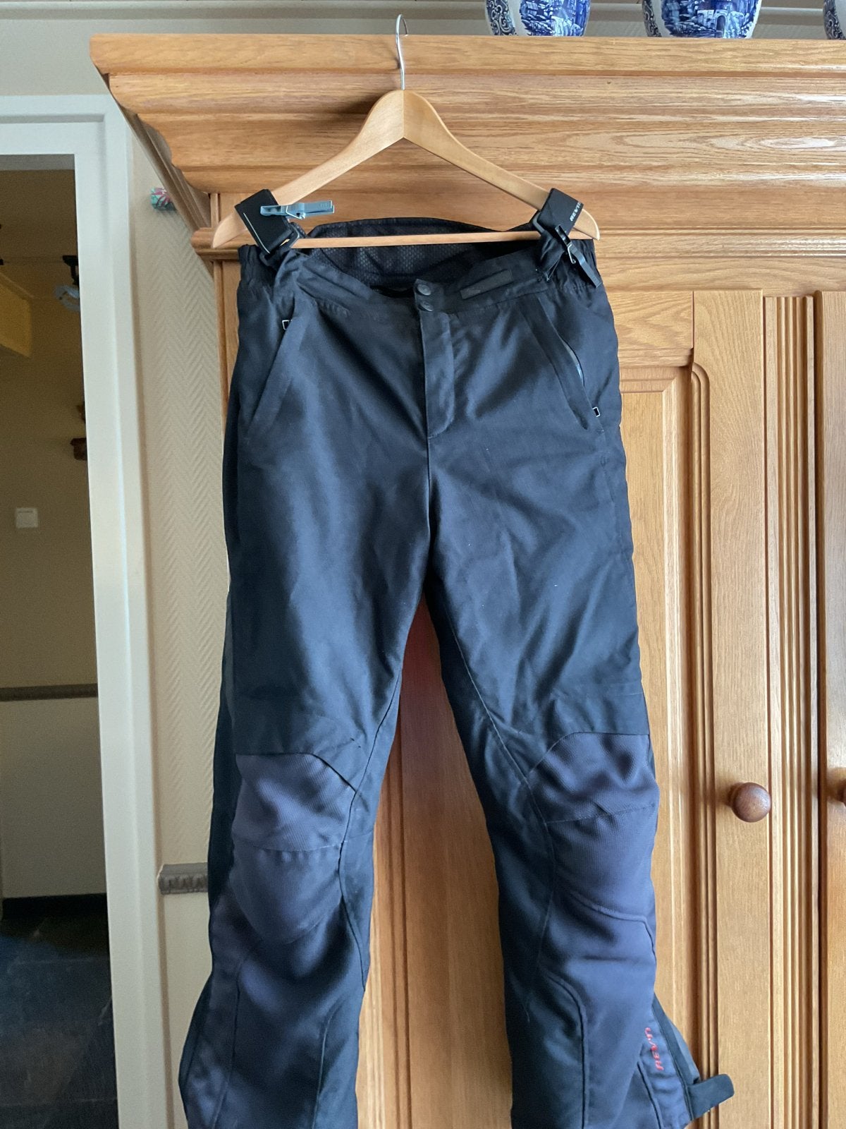 Dames Rev'it! Motorbroek Zwart Maat 44, 2-laags, Motoren, Kleding | Motorkleding, Ophalen of Verzenden, Tweedehands, Dames, Broek | textiel