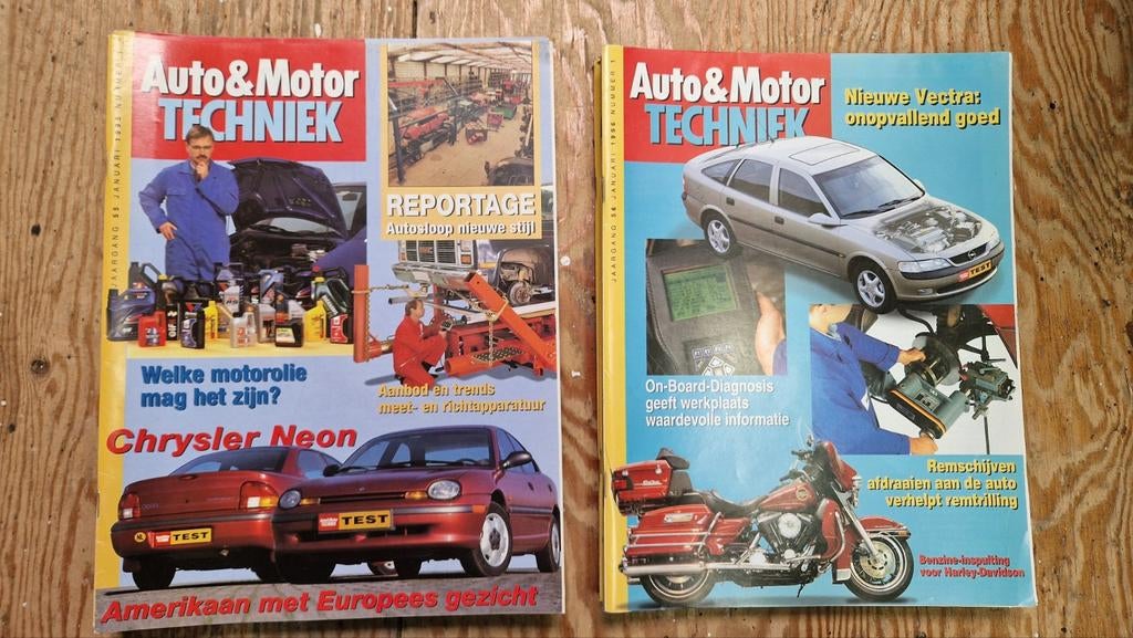 AMT tijdschrift auto en motor techniek '95 en '96, Boeken, Ophalen of Verzenden, Zo goed als nieuw, Overige typen