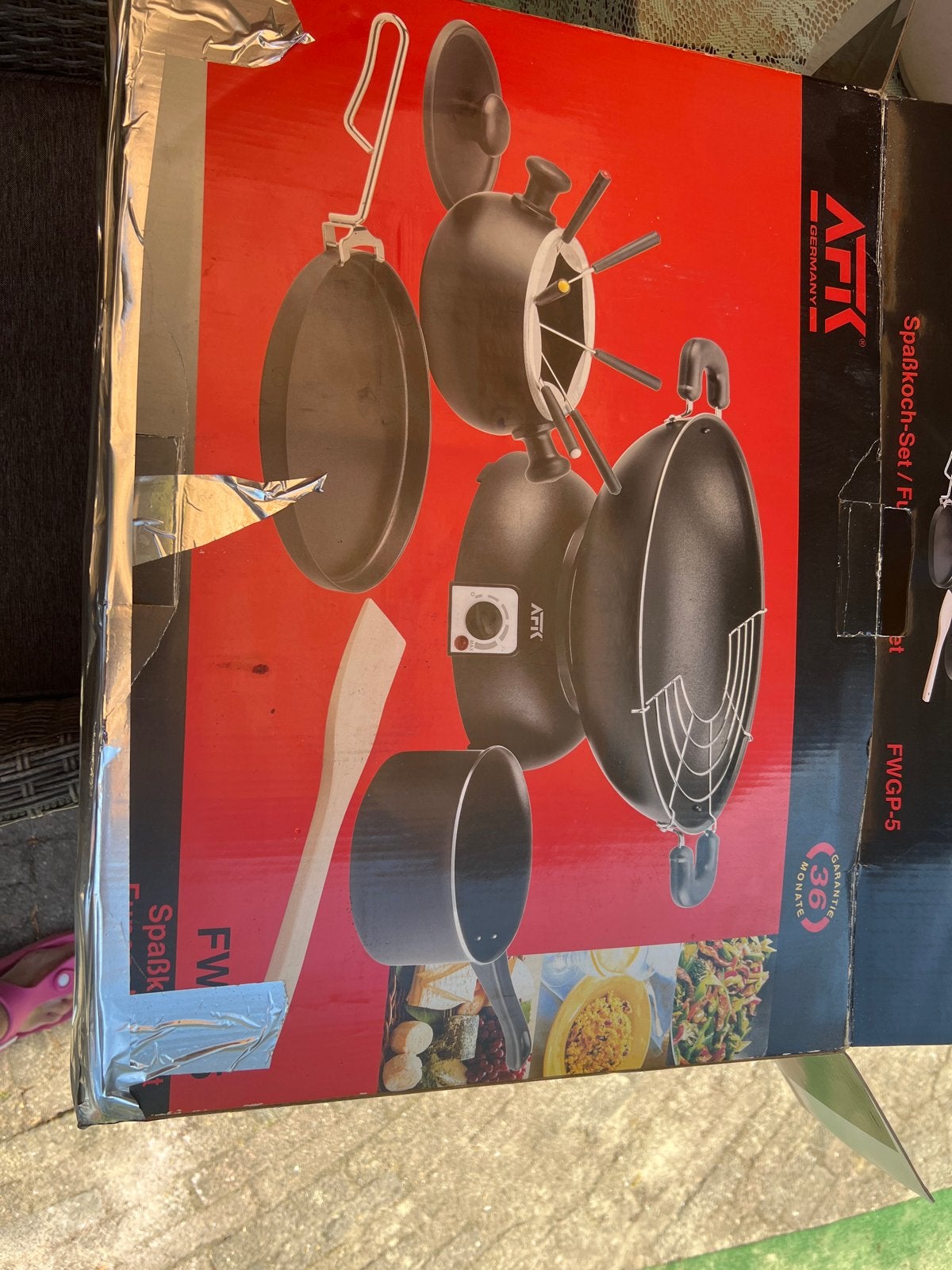 AFX SpaBkoch-Set / Fun Cooking Set FWGP-5, Ophalen, Overige materialen, Met deksel, Nieuw