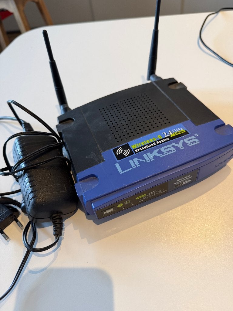 Linksys WRT54G Wireless-G Broadband Router, Ophalen, Gebruikt, Router met modem, Linksys
