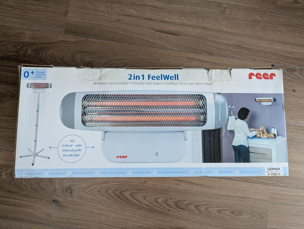 Reer warmtelamp voor commode - Zo goed als nieuw, Kinderen en Baby's, Ophalen, Zo goed als nieuw, Lamp
