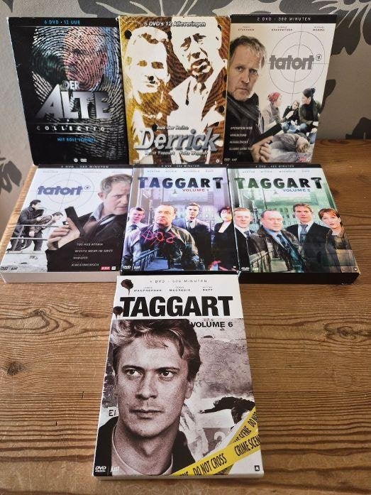 DUITSE KRIMI - DER ALTE - DERRICK - TATORT - TAGGART, Cd's en Dvd's, Vanaf 12 jaar, Ophalen of Verzenden, Zo goed als nieuw, Actie en Avontuur