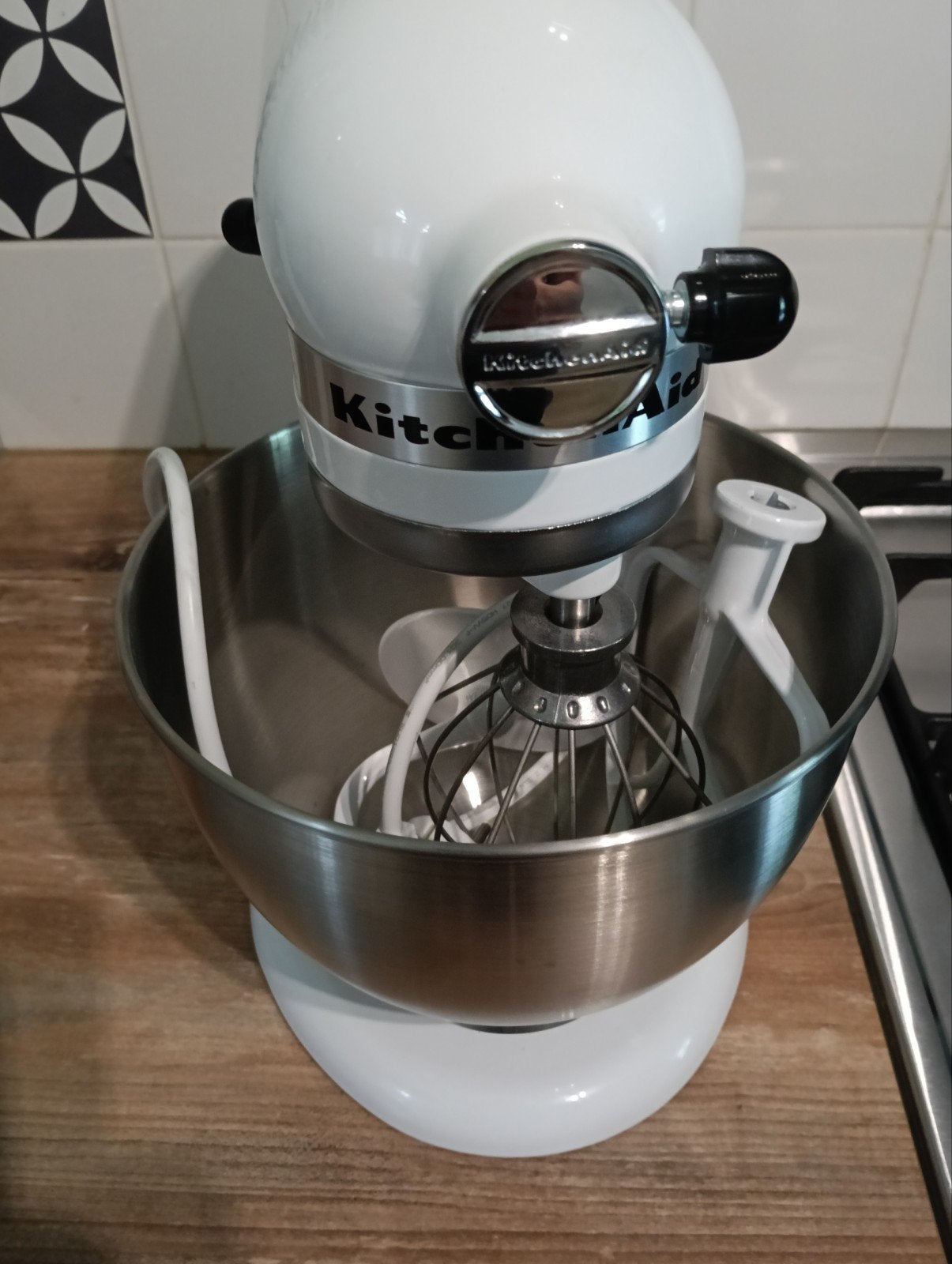 KitchenAid Classic, 4 liter of meer, Ophalen, Zo goed als nieuw, 3 snelheden of meer