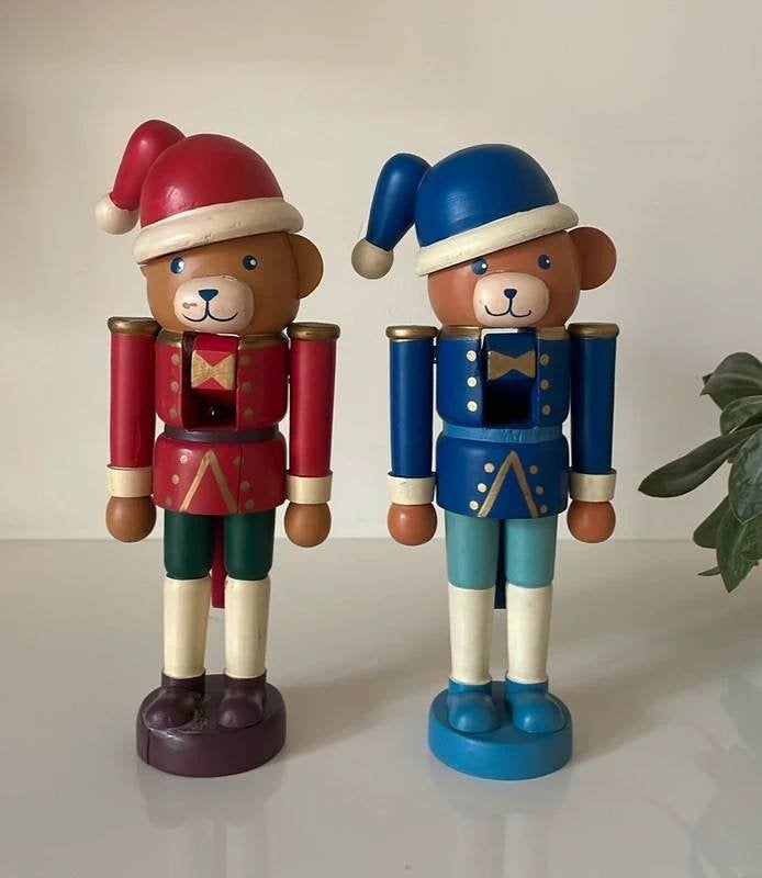 2 Duitse notenkrakers beren, Diversen, Ophalen of Verzenden, Zo goed als nieuw