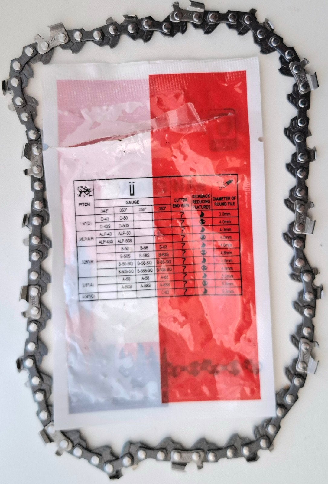 XHZ Kettingzaag ketting 6", Doe-het-zelf en Verbouw, Kettingzaag, Nieuw, Ophalen of Verzenden, 30 tot 70 mm
