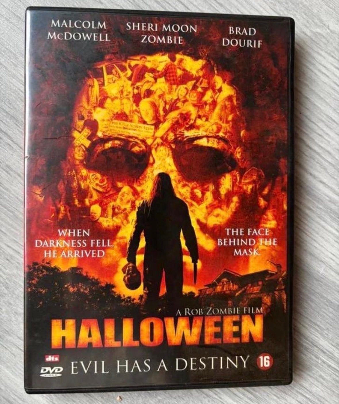 #1 Halloween (2007) DVD - Rob Zombie Horrorfilm, Vanaf 16 jaar, Ophalen of Verzenden, Gebruikt, Slasher