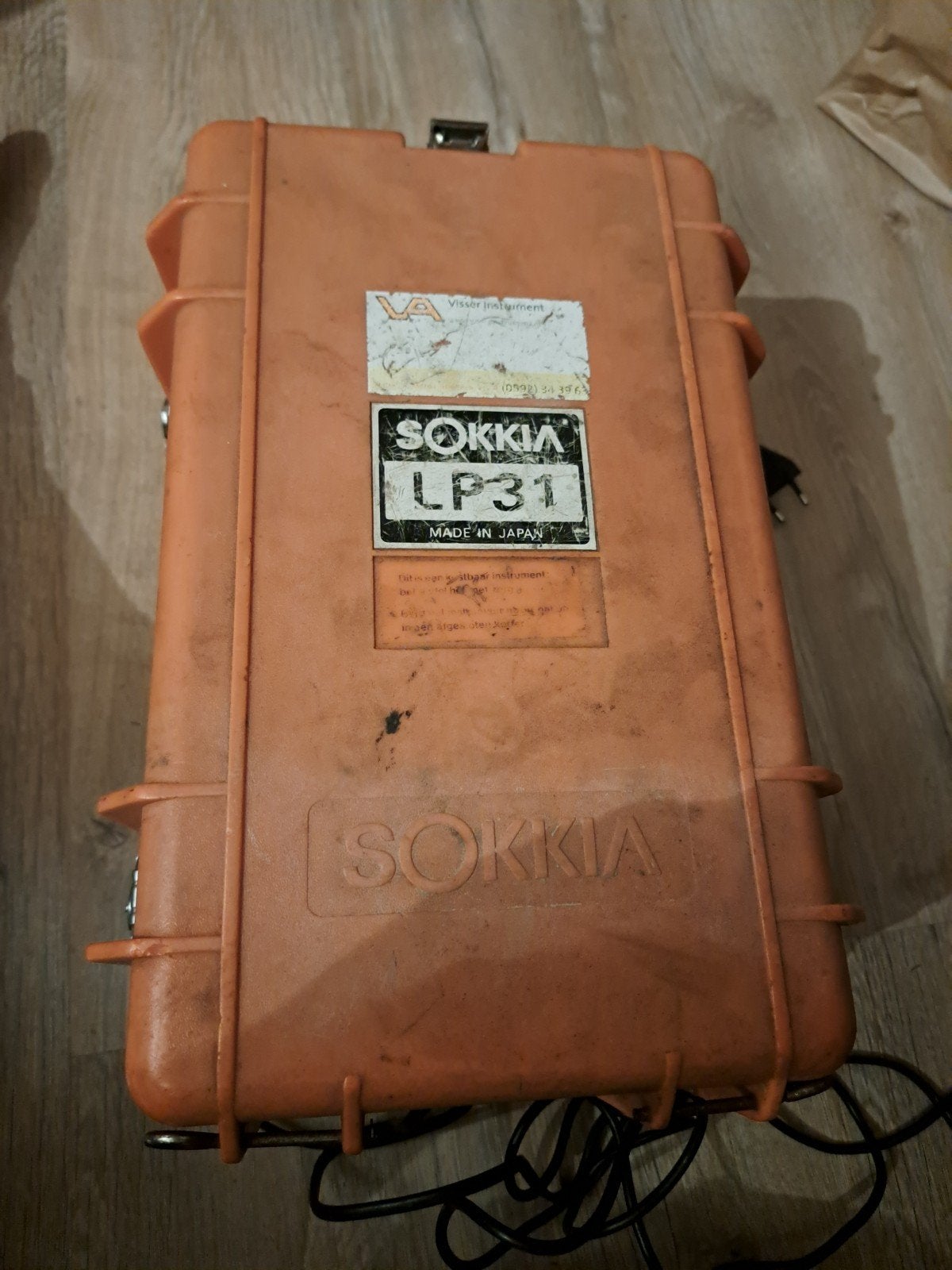 Sokkia LP31 Roterende Bouwlaser in Koffer, Ophalen of Verzenden, Gebruikt