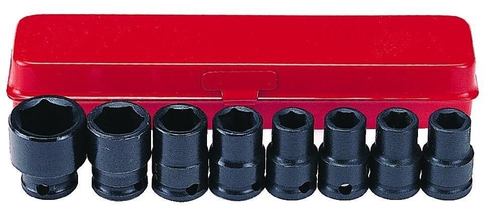 Force Krachtdoppen set 3/8\" 8-delig