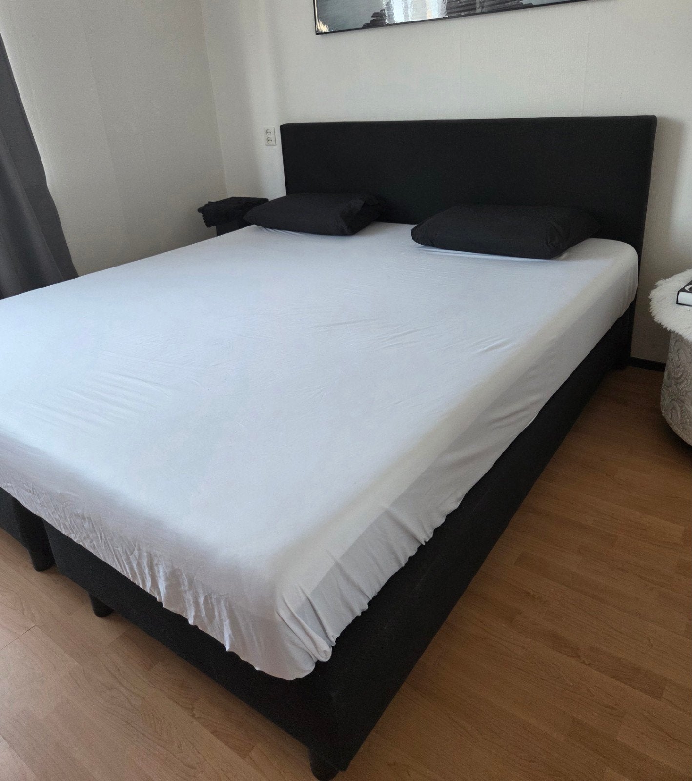 bed frame, Ophalen, Zo goed als nieuw, Tweepersoons, 180 cm