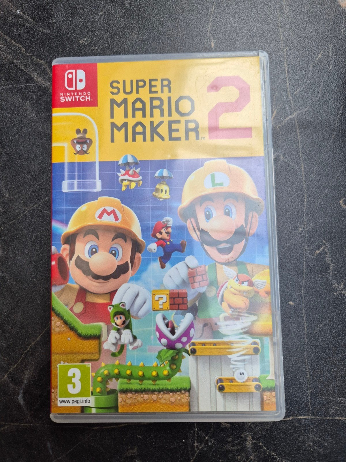 Super Mario Maker 2 - Nintendo Switch Game, Ophalen of Verzenden, Zo goed als nieuw, Met games