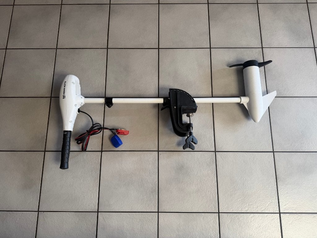 Gewoon nog als Nieuw ! Minn Kota Riptide MAX 45 LBS TRAPLOOS, Ophalen, Zo goed als nieuw, Overige typen