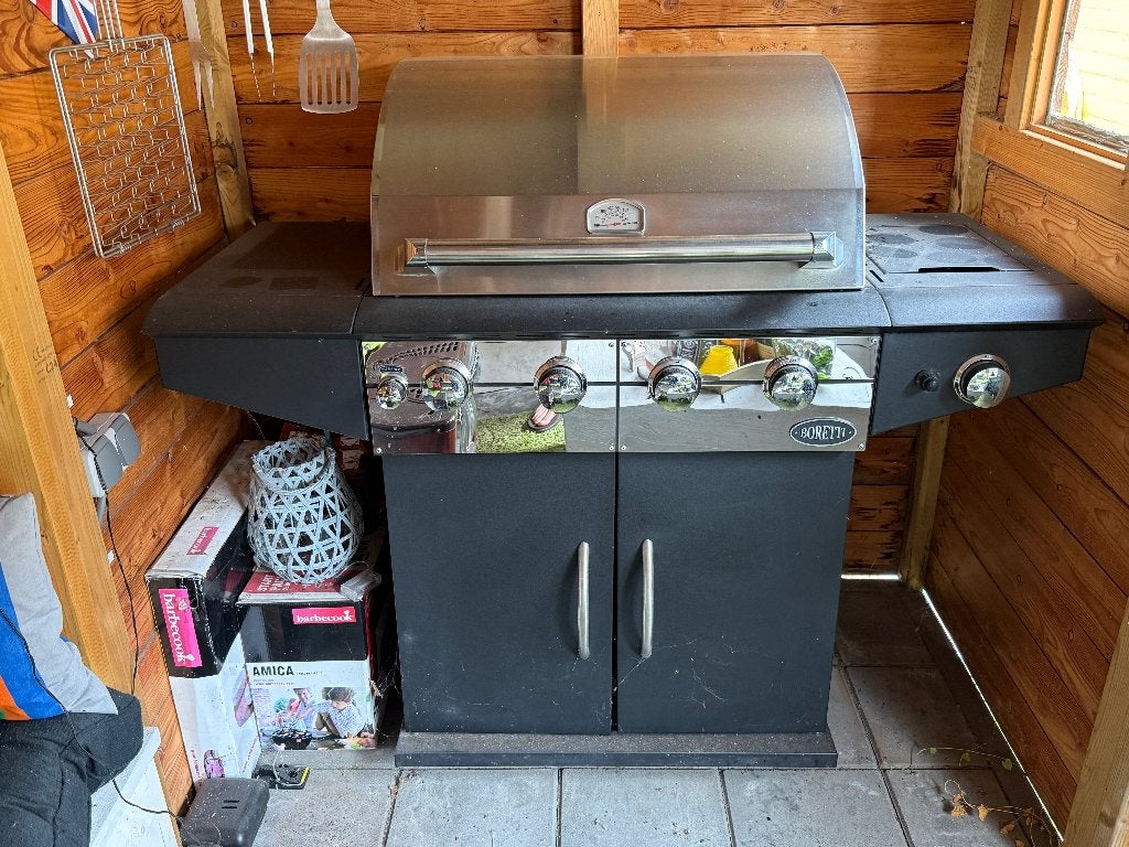 Boretti buitenkeuken Da Vinci Nero, Ophalen, Zo goed als nieuw, Boretti, Gas