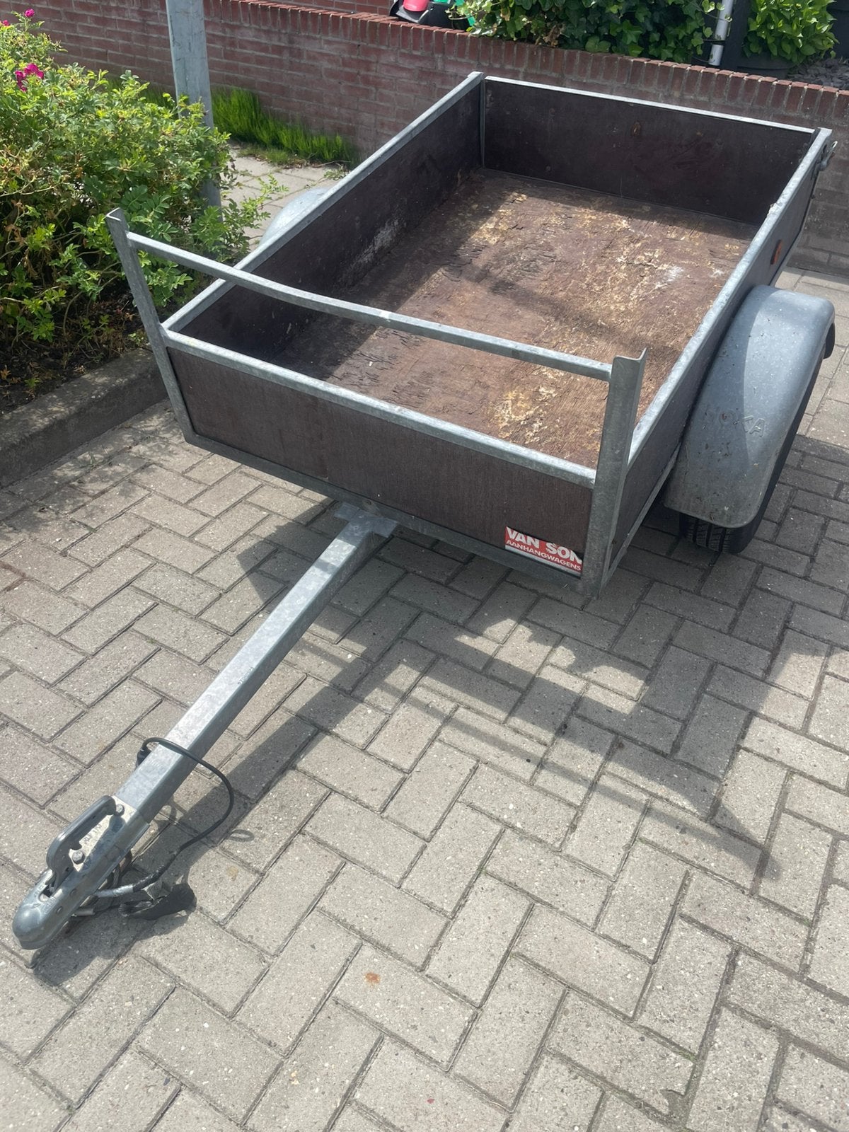 Aanhangwagen  Opknapper, Ophalen of Verzenden, Gebruikt