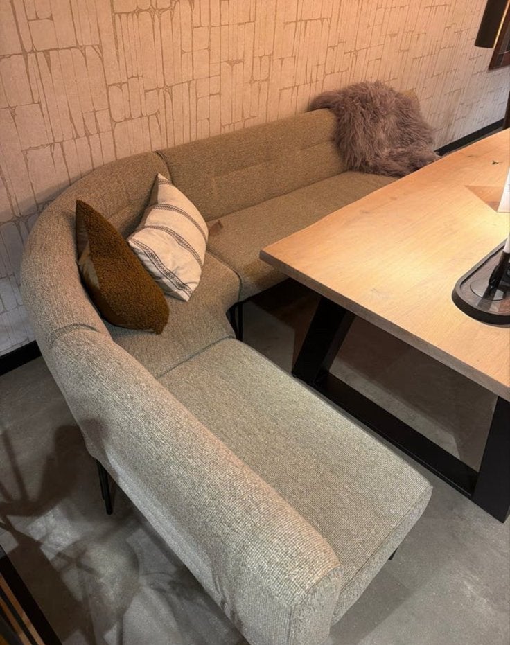 Dyyk Febe eetkamerbank, Huis en Inrichting, Stoelen, Ophalen, Nieuw, Stof