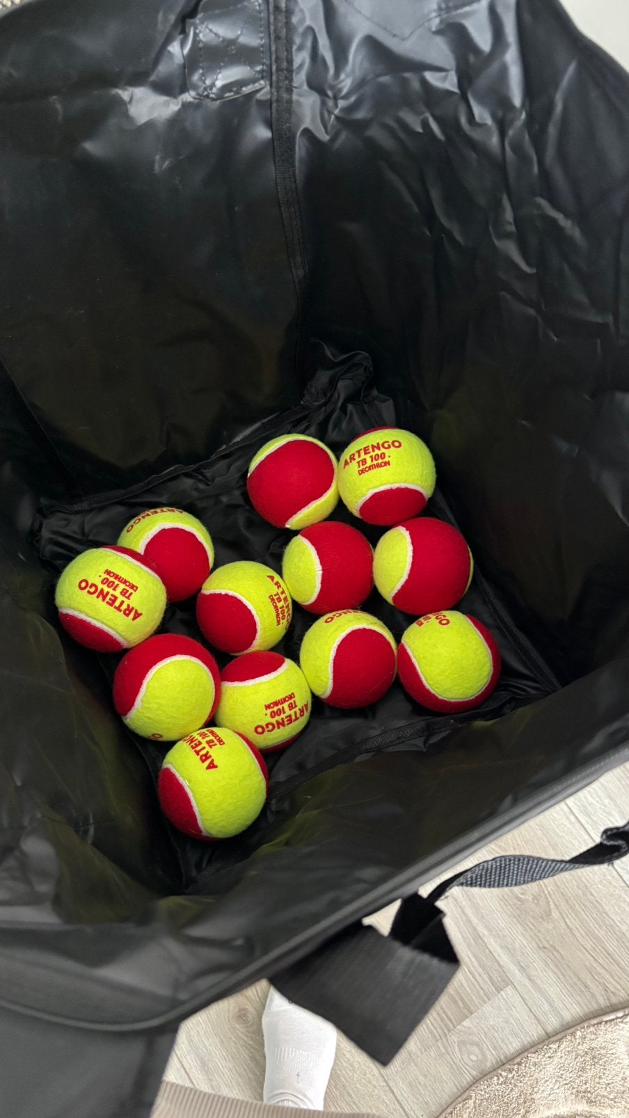 12 tennisballen stage 3, Ophalen of Verzenden, Zo goed als nieuw