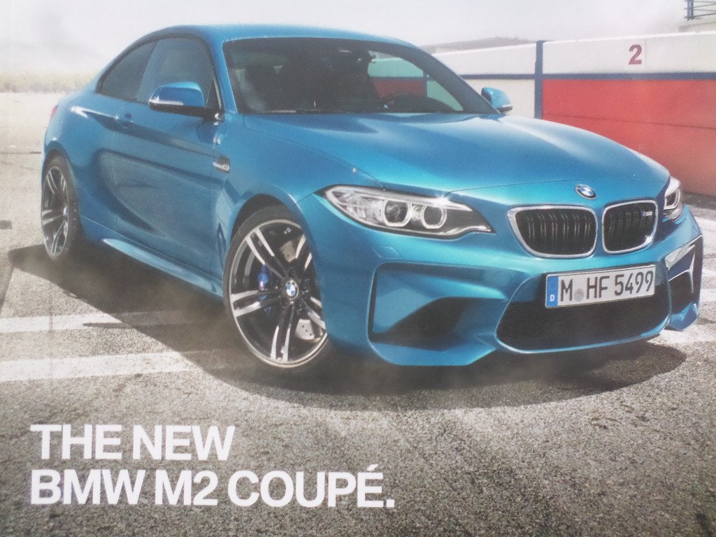 New BMW M2 2015 Brochure, Ophalen of Verzenden, Zo goed als nieuw, BMW