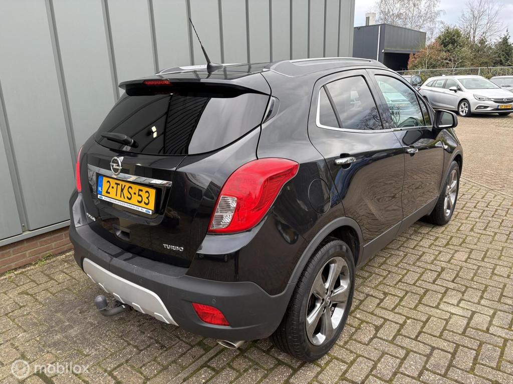 Opel Mokka 1.4 T Cosmo, Auto's, Euro 5, 15 km/l, Gebruikt, Leder en Stof