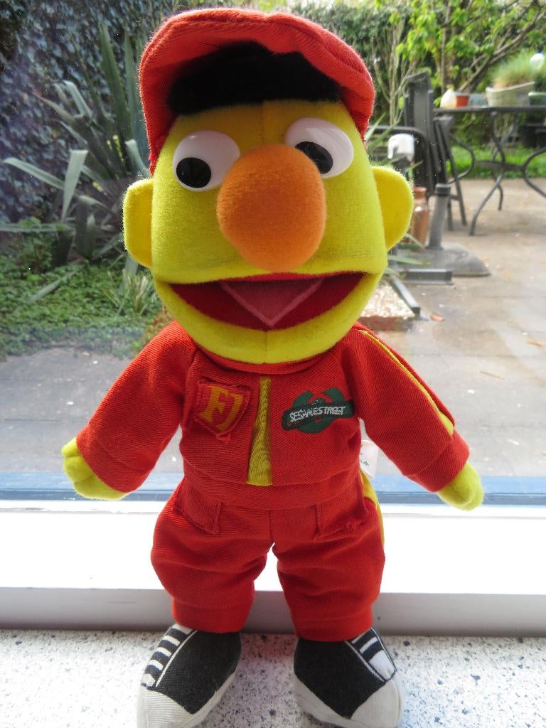 Bert Sesamstraat als coureur van Sesame Workshop Jim Henson, Overige merken, Overige karakters, Overige typen, Ophalen of Verzenden
