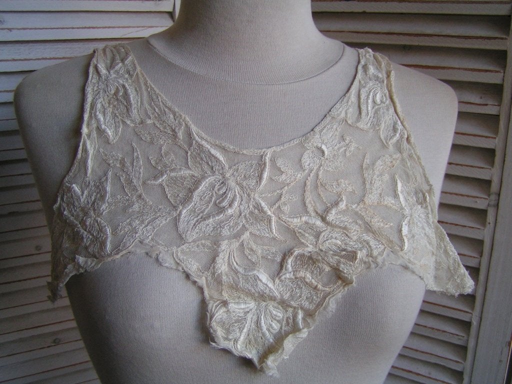 antieke kraag nr AA 1300, Antiek en Kunst, Verzenden, Dames