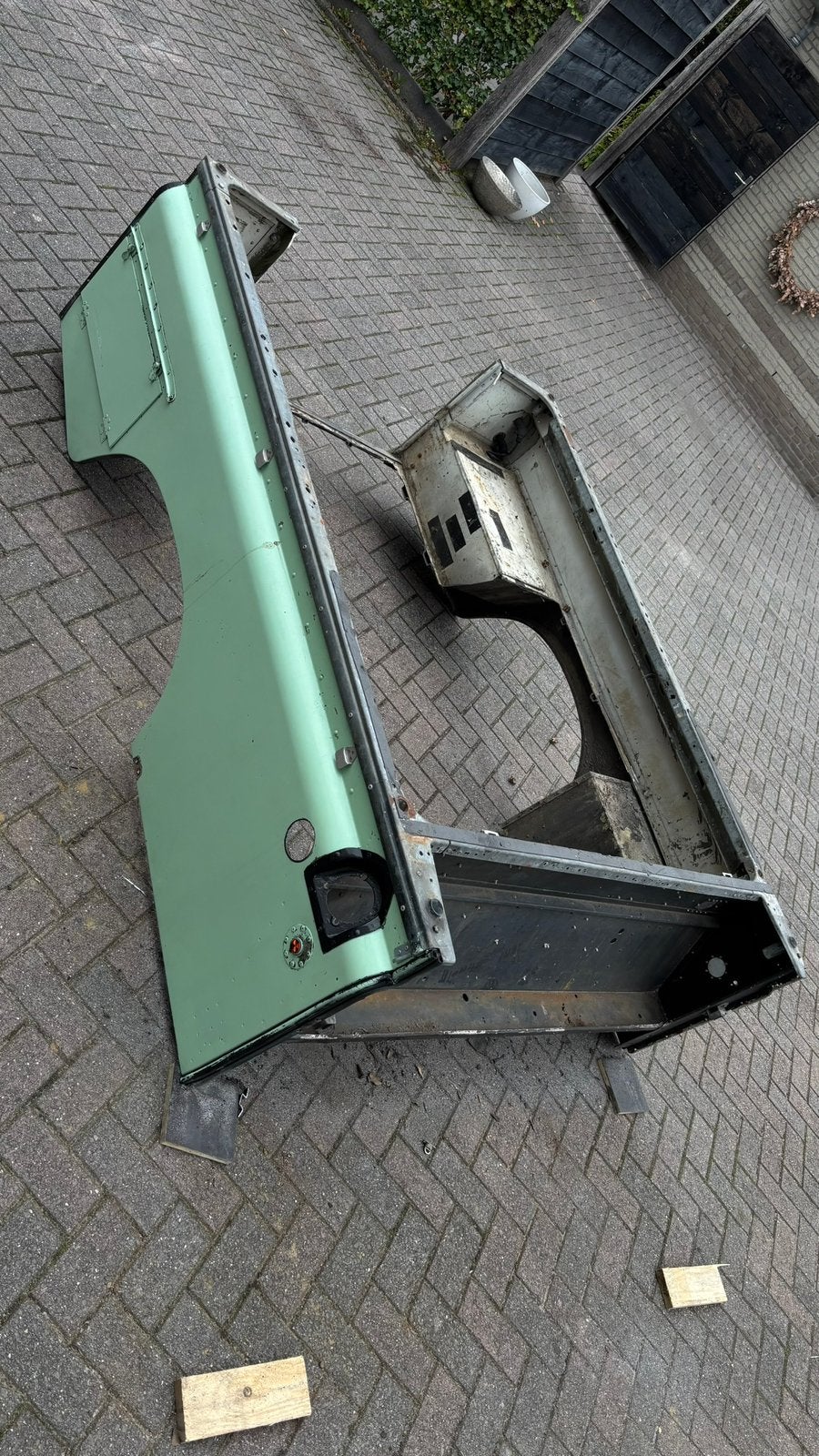 Landrover 109 laadbak zonder vloer, Auto-onderdelen, Carrosserie en Plaatwerk, Ophalen, Bumper