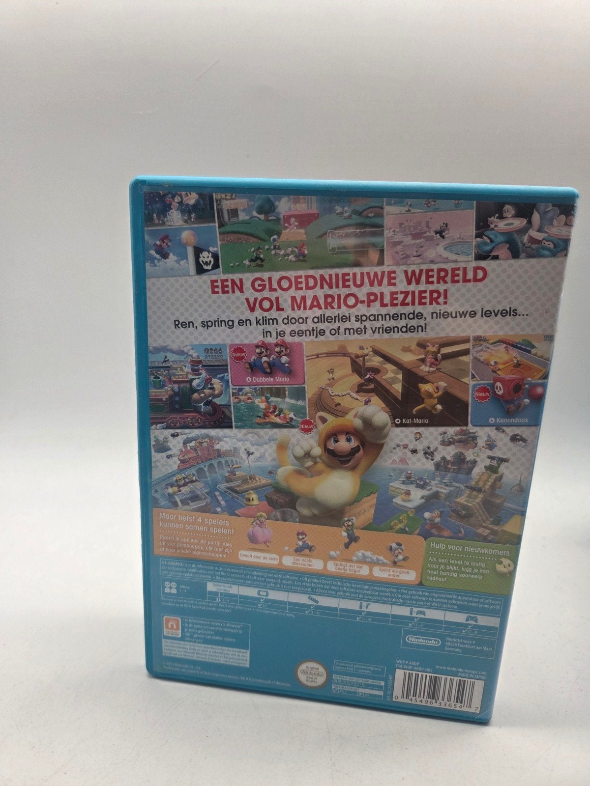 Super Mario 3D World Wii U - Nintendo Selects, Spelcomputers en Games, Nintendo, Eén computer, Zo goed als nieuw, Platform