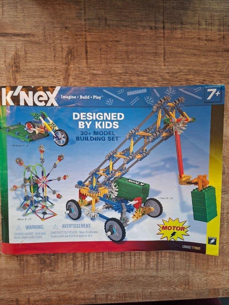K'nex bouwset 30 modellen, Ophalen of Verzenden, Gebruikt, K'nex