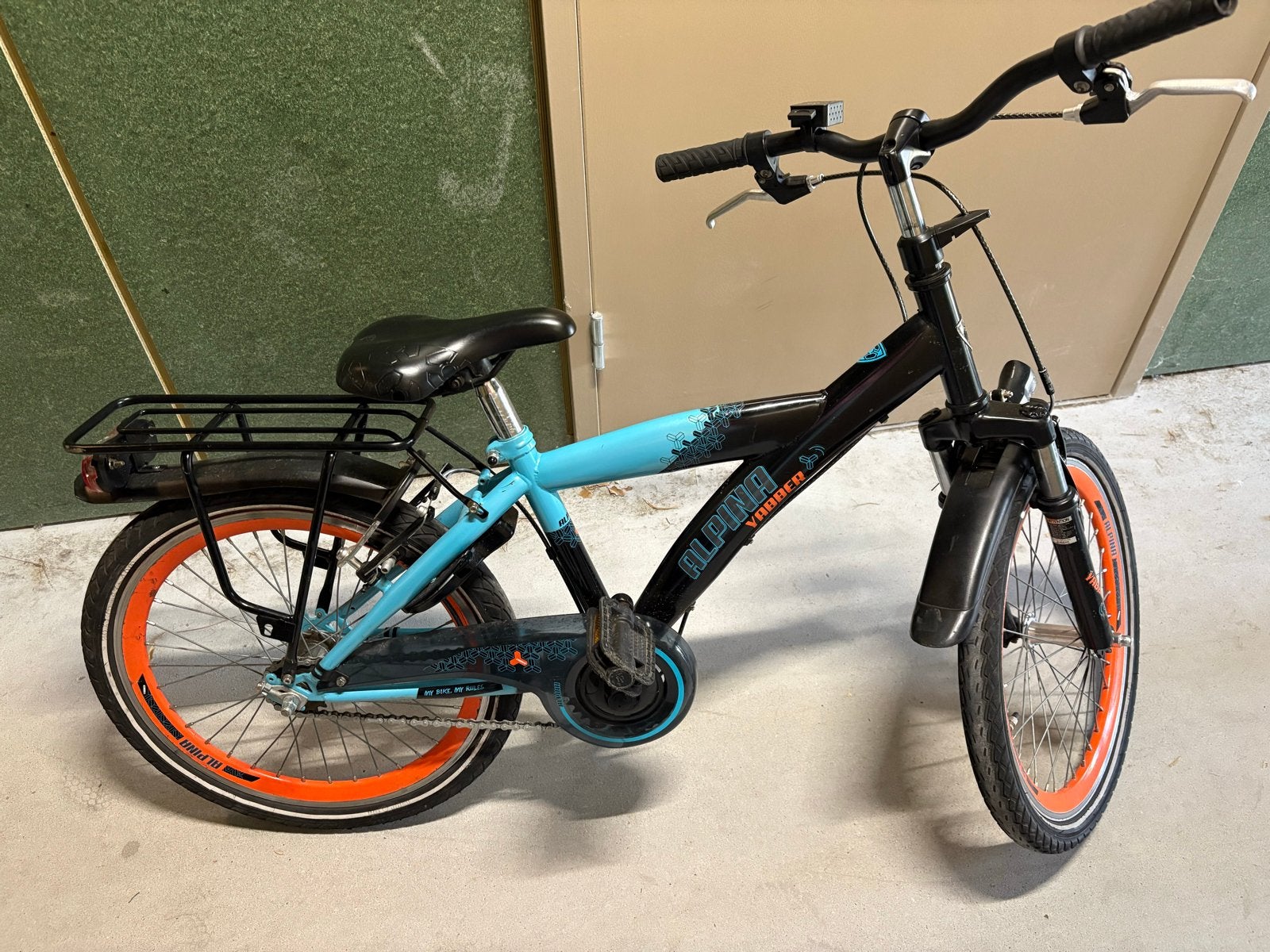 Kinderfiets Alpina Yabber 20 inch, Ophalen, Gebruikt, Velgrem, 20 inch of meer