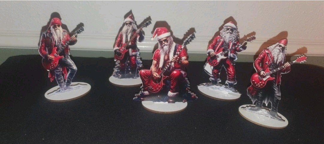 De 'Slay'-bel Kerstband (Set van 5) 

Deze kerstmannen h, Ophalen of Verzenden, Nieuw