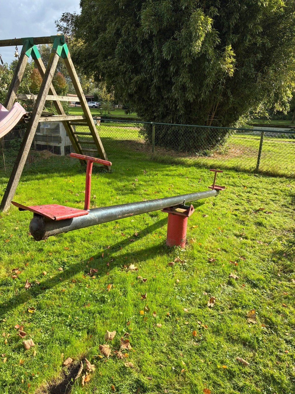 Stalen wip 4 meter, Ophalen, Gebruikt, Overige typen