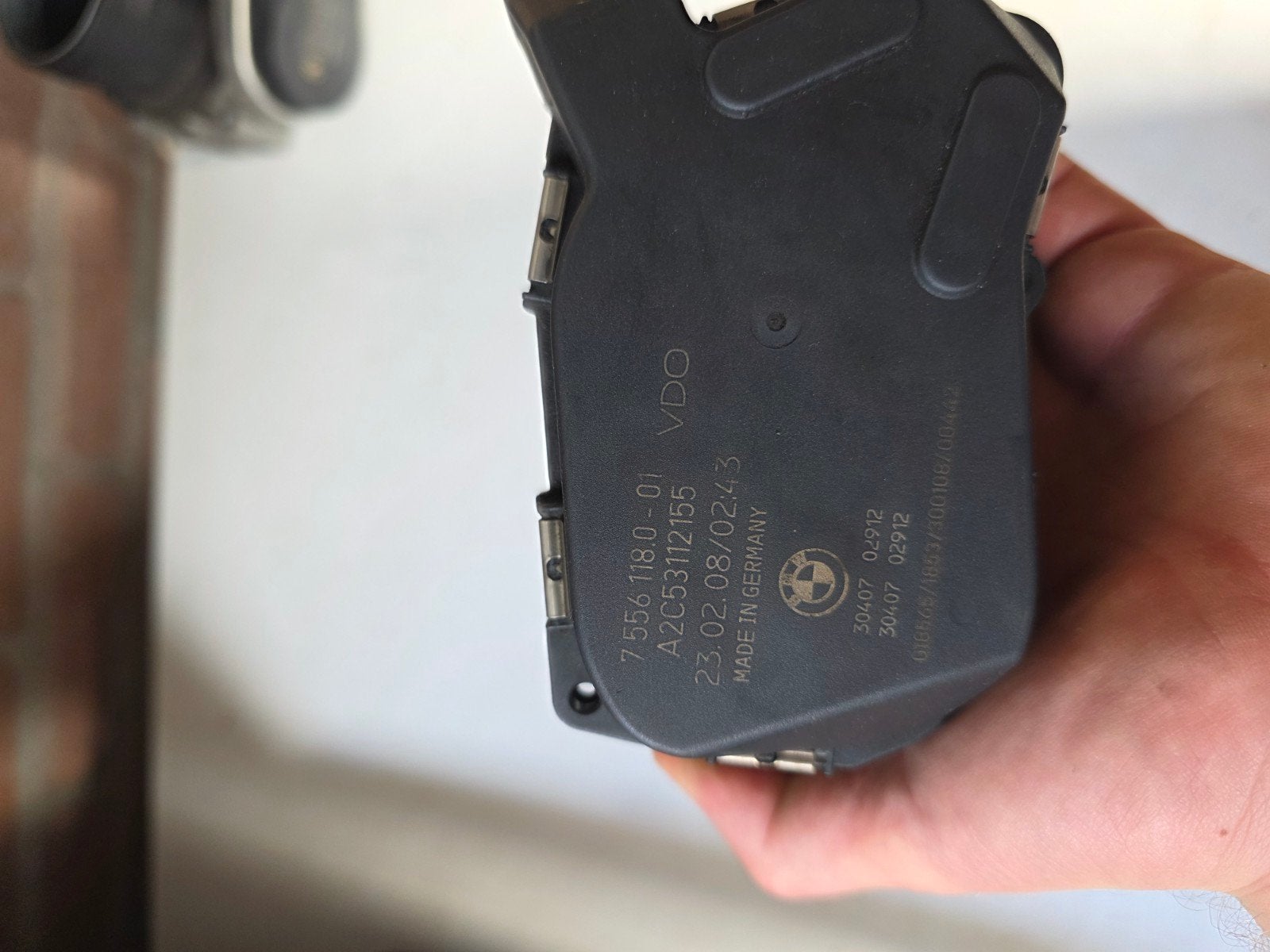 Gasklep Siemens VDO BMW 7556118-01 A2C5312155, Ophalen of Verzenden, Gebruikt, BMW