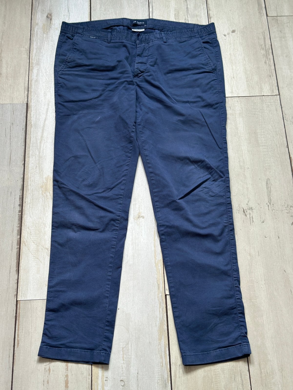 Mr Marvis The Midnights Chino Broek W38 L32, Ophalen of Verzenden, Gedragen, Overige maten, Blauw