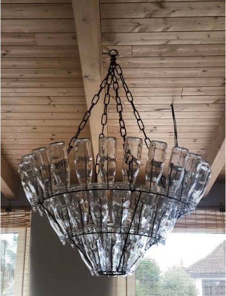 Hanglamp Leitmotiv, Ophalen, Zo goed als nieuw, Glas