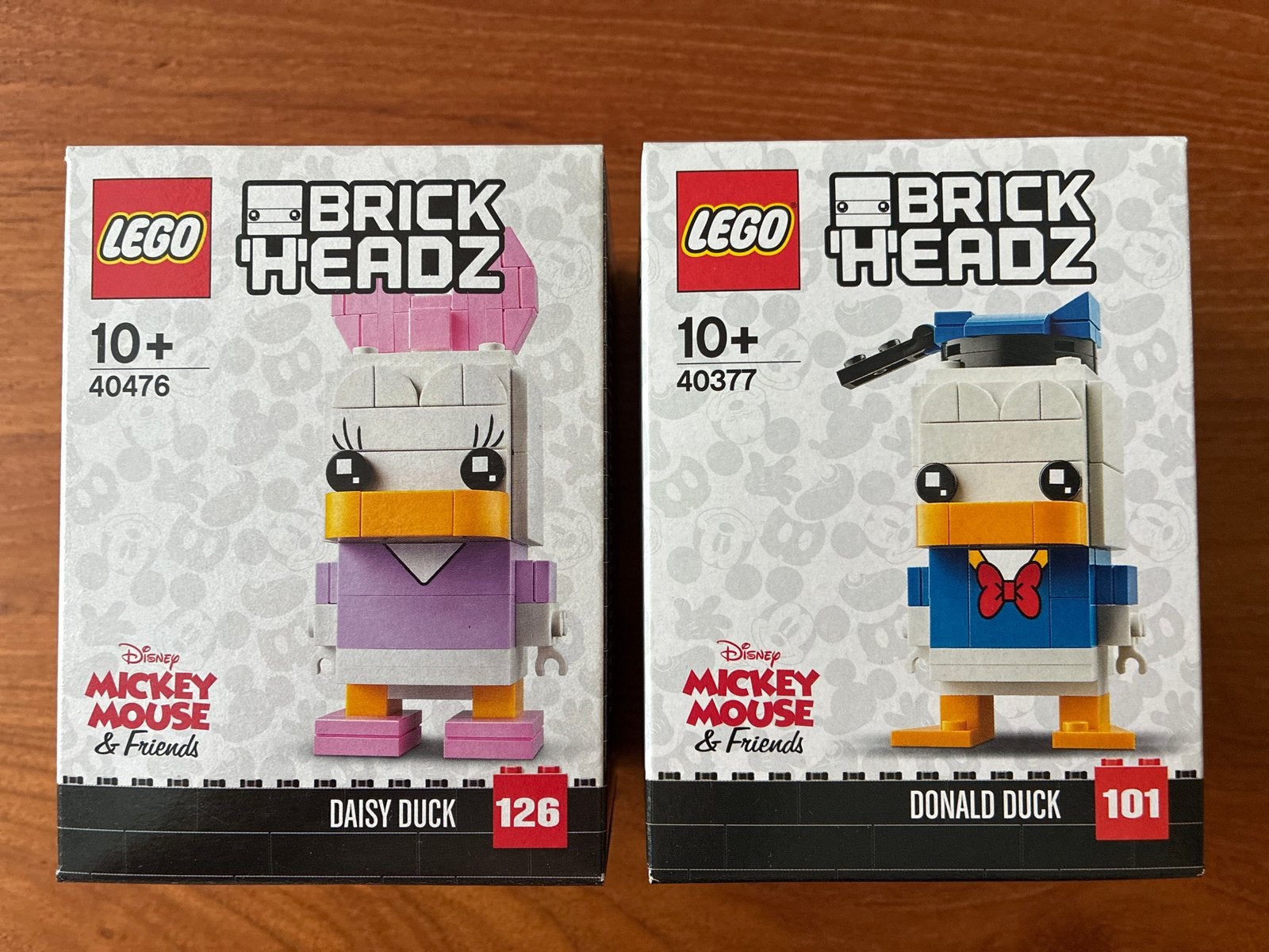 LEGO BrickHeadz Donald Duck & Katrien Duck, Ophalen of Verzenden, Nieuw