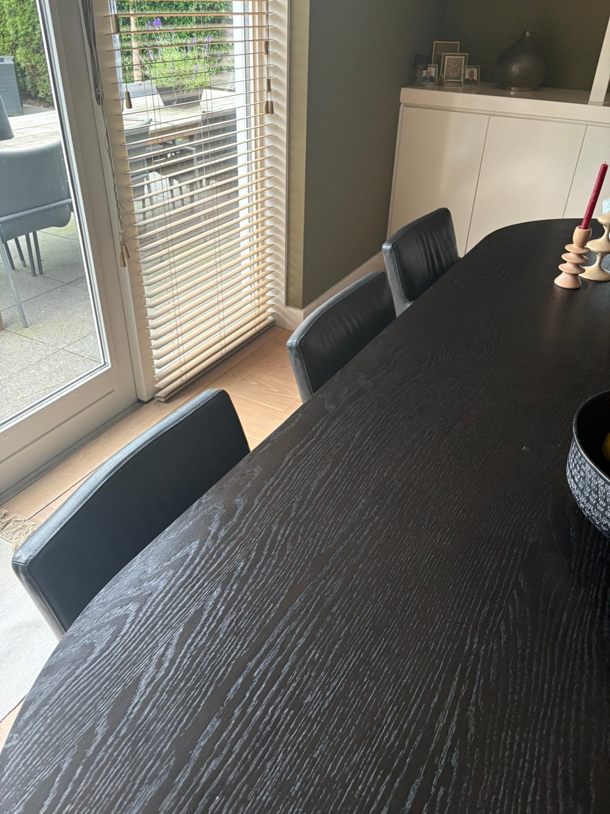 6 Lederen stoelen gebruikt van het merk Crack/Machalke, Ophalen, Gebruikt, Leer, Modern