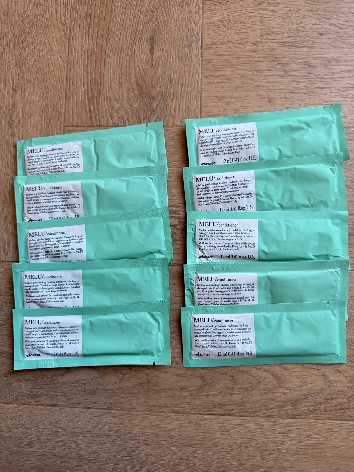 Davines 10x Melu conditioner - Anti-breuk & glans, Ophalen of Verzenden, Nieuw, Shampoo of Conditioner