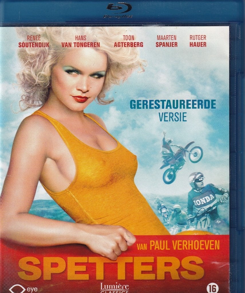 Te koop blu ray spetters (gerestaureerde versie) geen kopie, Vanaf 16 jaar, Film, Actie, Blu-ray