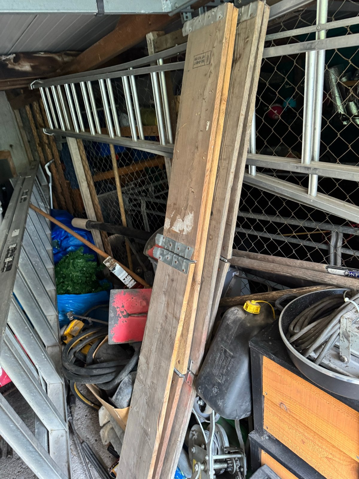 2 Pallet randen - Gebruikte houten opzetranden, Doe-het-zelf en Verbouw, Hout en Planken, Gebruikt, Overige typen, Overige houtsoorten