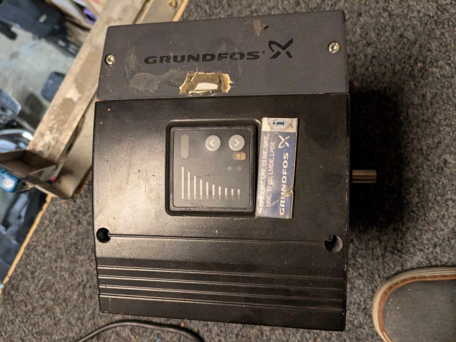 Grundfos Elektromotor met E-box Frequentieregelaar, Ophalen of Verzenden