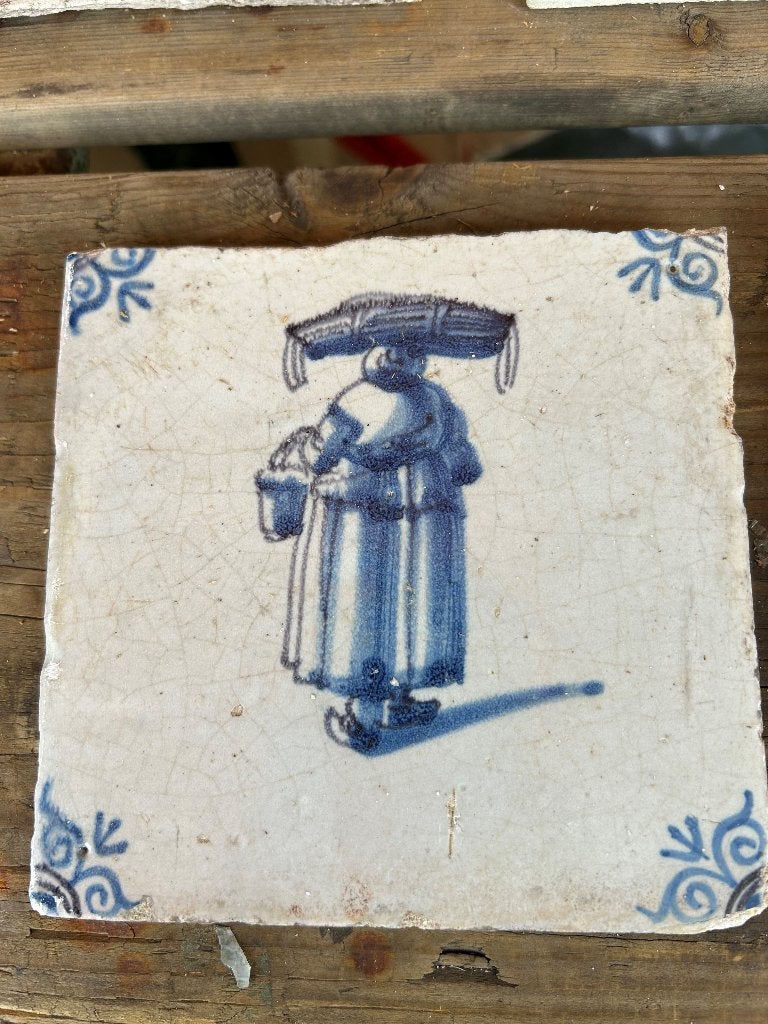 17de en 18de eeuwse tegeltjes losse exemplaren, Antiek en Kunst, Ophalen of Verzenden