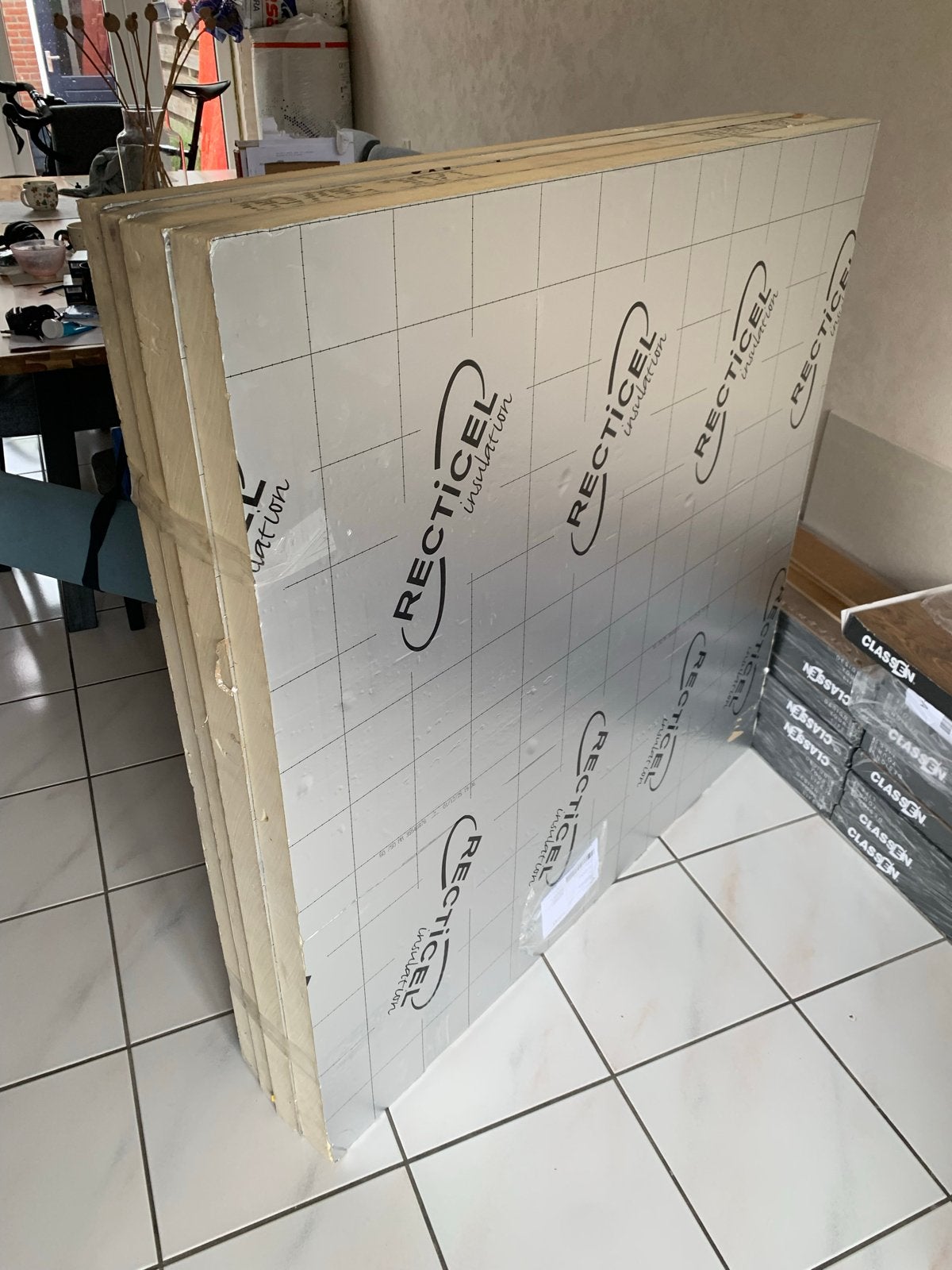 PIR Isolatieplaten - Hardschuim (PIR) 120x120, Doe-het-zelf en Verbouw, Ophalen, 12 cm of meer, Nieuw, 5 tot 10 m²