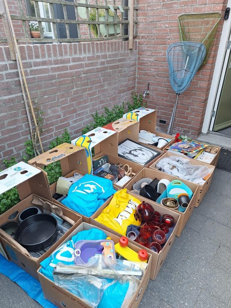 rommelmarkt spullen, Ophalen, Nieuw